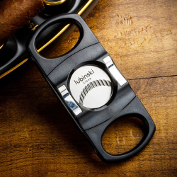 Cigarų aksesuarų rinkinys vėjo neperpučiamas žiebtuvėlis, aštrus pjaustytuvas, keraminė peleninė