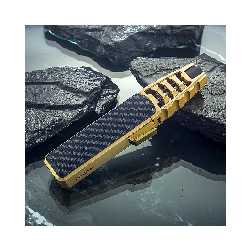 Metalinis lauko vėjui atsparus turbininis butano dujų degiklis