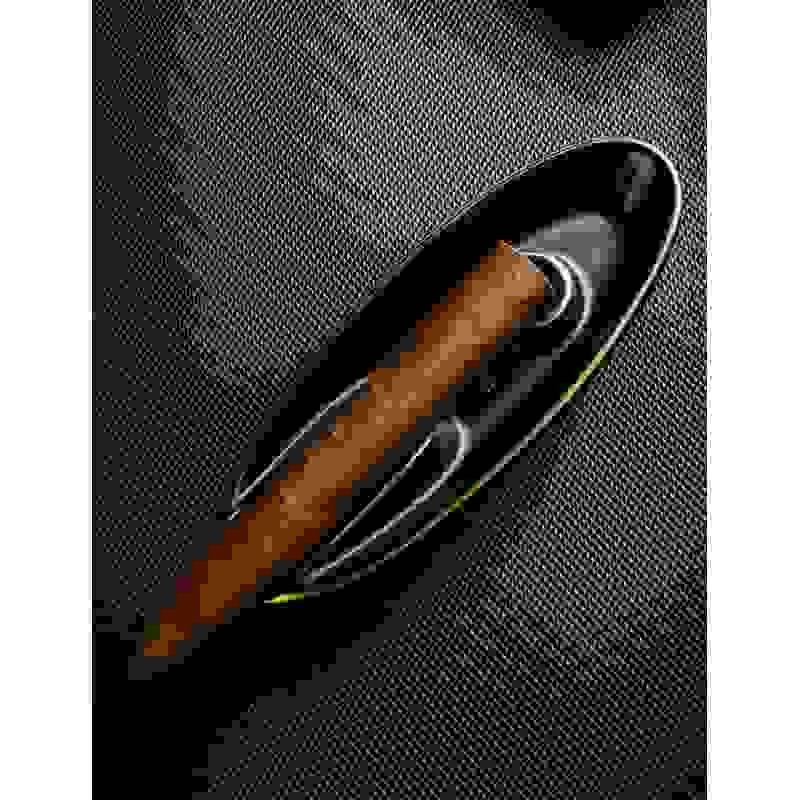 Keraminė peleninė cigarams - juoda